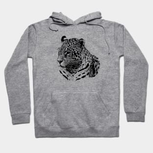 Jaguar portrait Hoodie